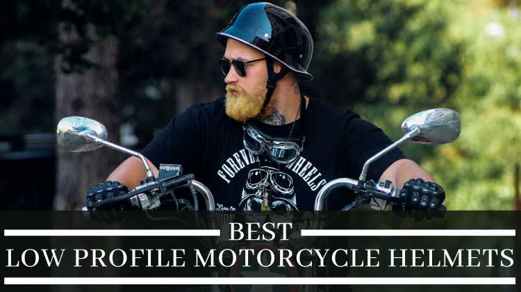 best low profile motorcycle helmets