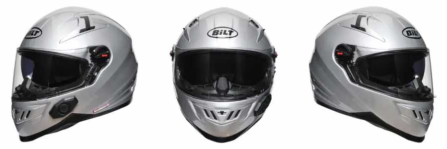 BILT Techno 2.0 - Sena Bluetooth Motorcycle Helmet