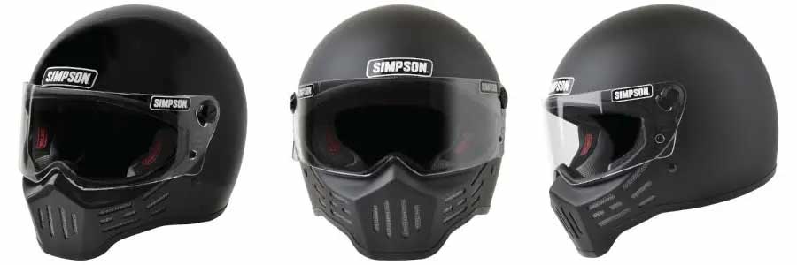 Simpson M30 Bandit - Full Face Cruiser Helmet